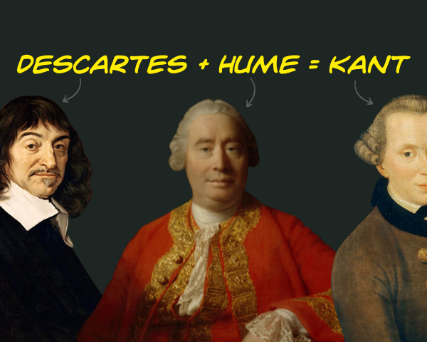 Descartes, Hume y Kant